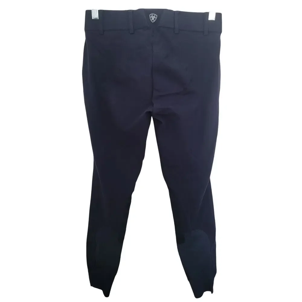 Ariat Navy Blue Breeches Equestrian Riding Full Seat Pant Horse Show Size US 22L